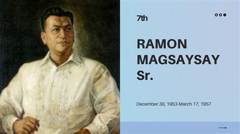 third president of the philippines|Ramon Magsaysay – an unfulfilled presidency .
